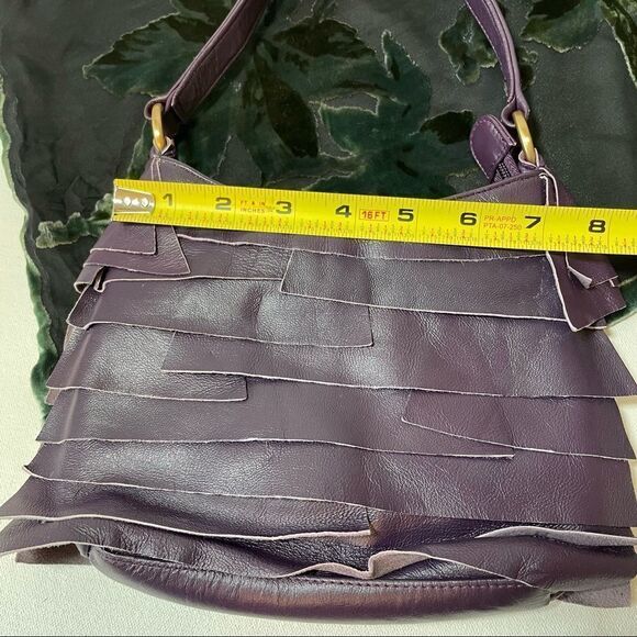 Yvos St Laurent inspired bag in violet by Paradox - Picture 4 of 10
